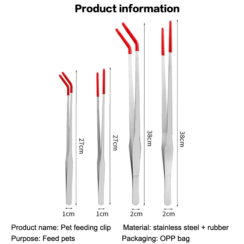 เครื่องมือบำรุงรักษาตู้ปลาสแตน - Feeding Tong Stainless บทวิจารณ์และราคา