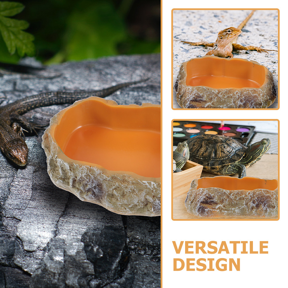 ชามอาหารและน้ำเรืองแสงในที่มืด - Water Dish Reptile บทวิจารณ์และราคา